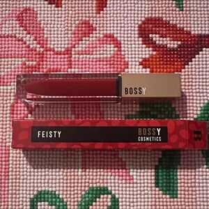 Bossy Cosmetics “Feisty” Red Lip Gloss